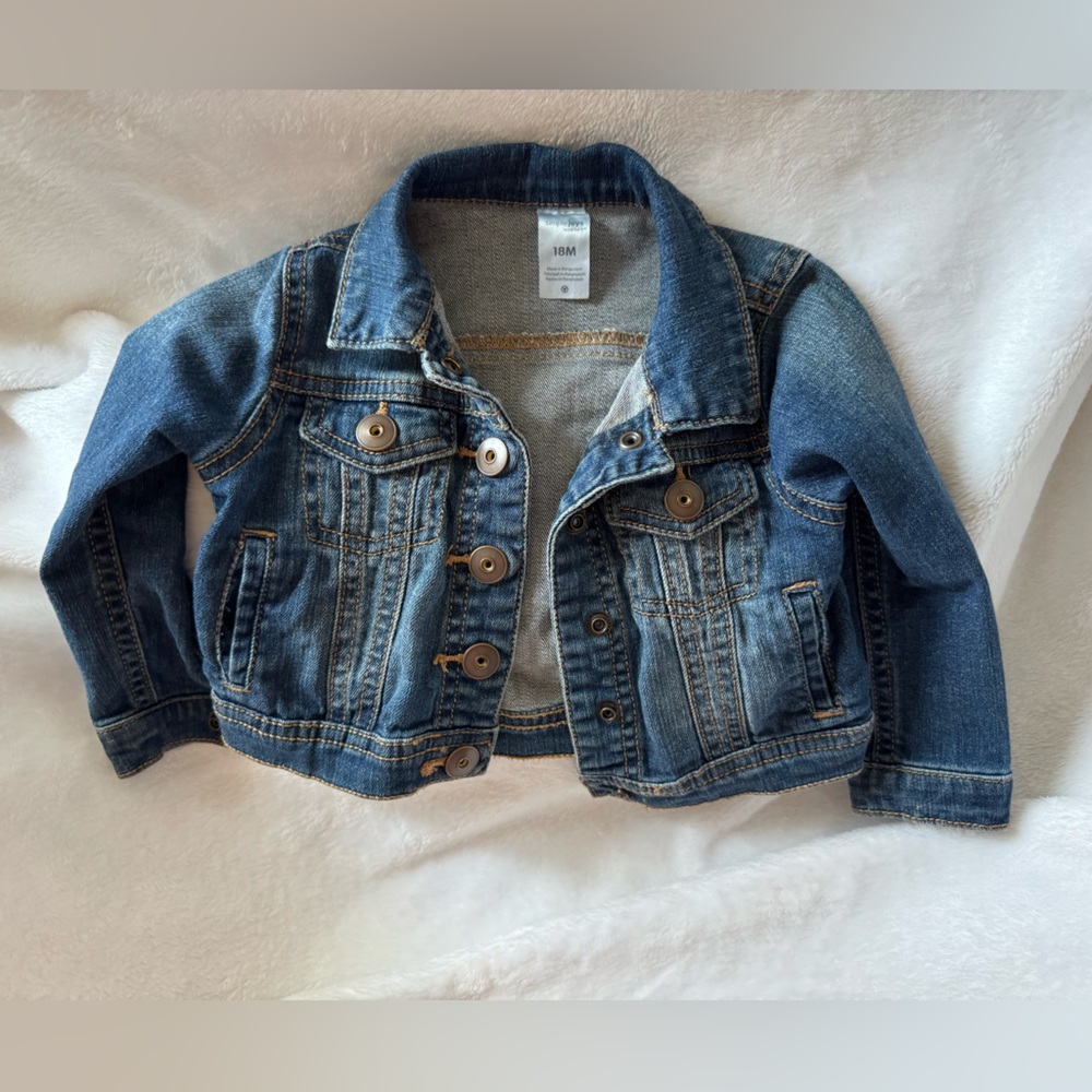 Carters Blue Denim Jacket 18m